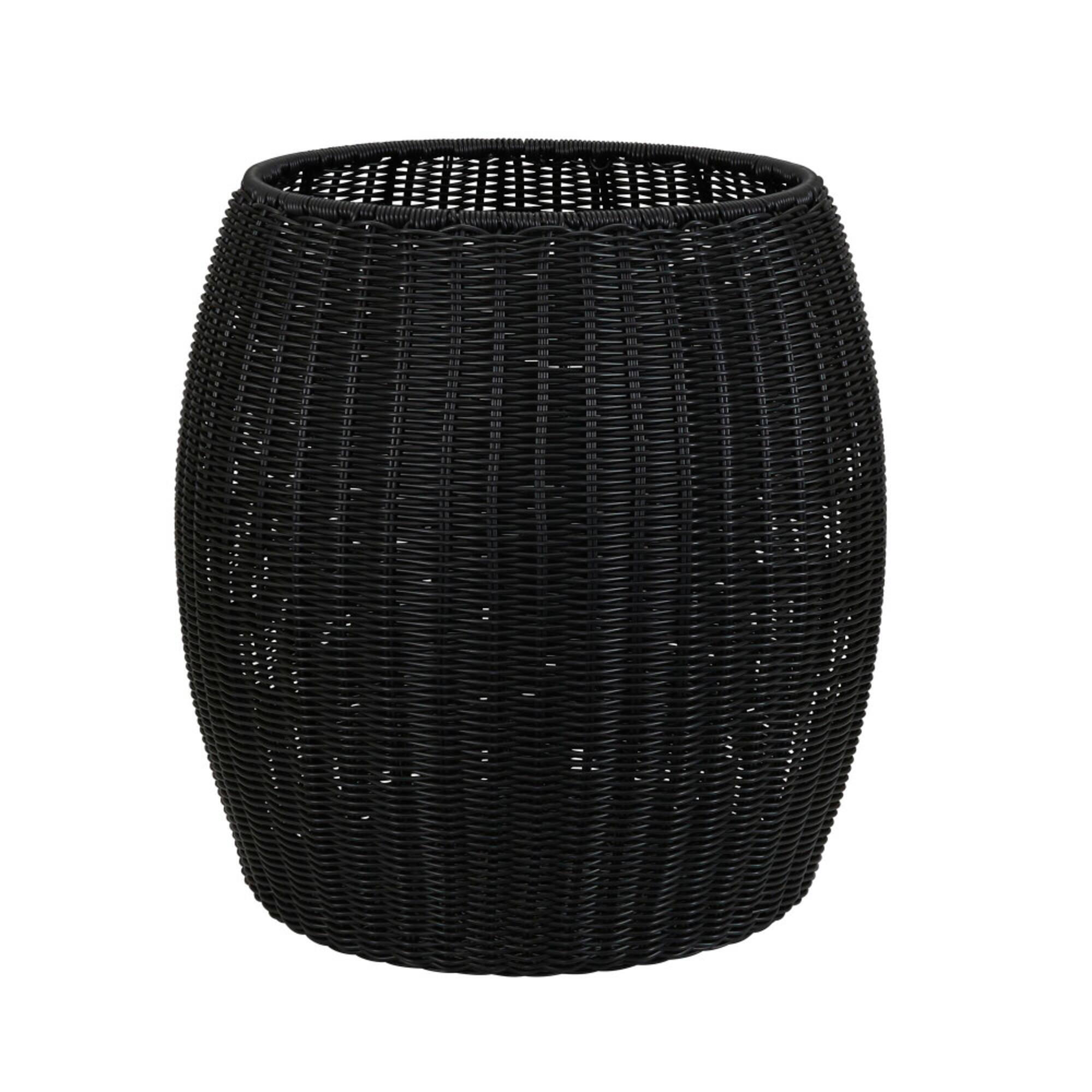 Household Essentials 18" Woven Storage End Table